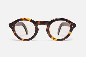 Lunettes épaisses en écaille de tortue foncée - Product Image 6