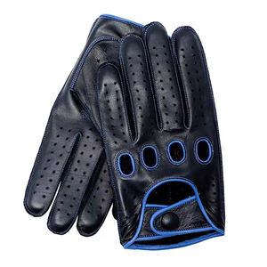 Guantes de Conducción de Cuero para Hombre y Mujer, con Pantalla Táctil, Cálidos para Invierno, de Cuero Puro, para Coche, Dedos Completos, Lisos, Estilo 2026 - Product Image 4