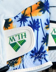 Vente directe en usine Concevez votre propre logo Gants de golf en cuir Cabretta couleur douce Gants de golf personnalisés pour le sport - Product Image 5