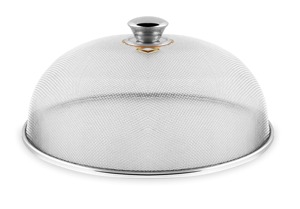 Dôme de service rond en bois de qualité supérieure avec couvercle en verre couvercle d'affichage de nourriture moderne pour la maison cuisine salle à manger et Restaurant - Product Image 6