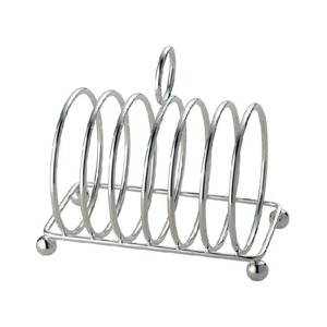 Porte-grilles en acier inoxydable de haute qualité, adaptés à la salle à manger intérieure et extérieure, design moderne multifonctionnel, fabrication artisanale - Product Image 3