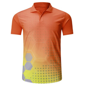 Chemises polo pour hommes en coton et polyester de qualité supérieure, respirantes et à séchage rapide, design personnalisé - Product Image 4