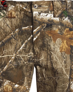 Pantalones Tácticos de Camuflaje con Diseño de Hojas y Corteza de Árbol para Cazadores Profesionales y Entusiastas del Aire Libre - Product Image 3