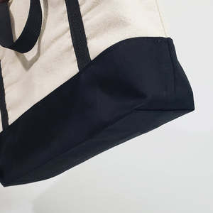 Custom Logo Outdoor Travel Multi-pockets <b>Soft</b> <b>Handbag</b> Tote Bag Custom Logo Cotton Canvas Messenger Shoulder Carrier Bag - Product Image 5