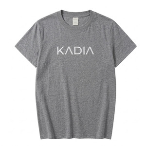 Camiseta personalizada de algodón 100% de alta calidad con el logo KADIA, estilo streetwear unisex, camisetas de primera calidad, lisas y estampadas, camiseta para hombre. - Product Image 4