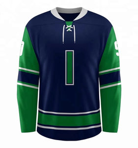 Ensemble de maillots de hockey sur glace personnalisés, design sur mesure, pour hommes, maillots d'entraînement sublimés, OEM, maillot de hockey sublimé - Product Image 4