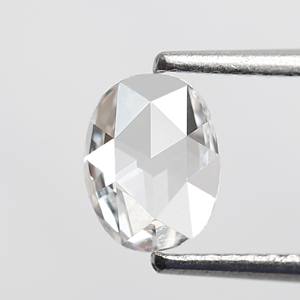 เพชรรูปไข่ทรงโรสคัท 0.75 กะรัต เพาะเลี้ยงในห้องปฏิบัติการ สำหรับทำแหวน เพชรรูปไข่แบบหลวมที่ได้รับการรับรอง ราคาดีที่สุด มีขนาด 1-5 กะรัต ทุกขนาดให้เลือก - Product Image 4