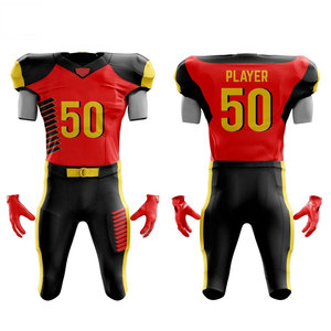 Uniforme de football américain taille adulte, vêtements de sport d'équipe de qualité supérieure, uniforme de football américain personnalisé - Product Image 1