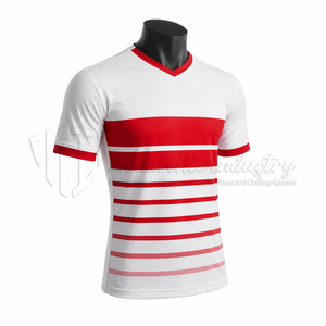 Camiseta Deportiva Personalizada Unisex para Fútbol, Uniforme de Equipo, Sublimación, Secado Rápido, 100% Poliéster, Invierno, con Letras, OEM, ODM - Product Image 3