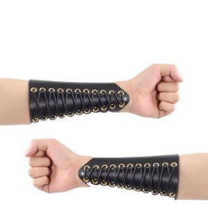 Protector de Brazo de Cuero Ajustable para Tiro con Arco, Equipo de Protección para Caza - Product Image 3