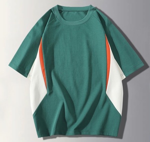 Camisetas Premium con Estampado Gráfico Lavado al Ácido, Corte Holgado, Logotipo Personalizado, Estilo Vintage, Ropa Casual Urbana de Algodón para Hombre - Product Image 6
