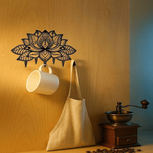 CIFbuy Sleek Metal <b>Wall</b> Mounted <b>Key</b> & Mail Organizer with <b>Hooks</b> Entryway Storage <b>for</b> TikTok & <b>for</b> Temu Pick Service - Product Image 1