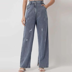 Pantalones Vaqueros de Mujer de Estilo Urbano y Atractivo, Servicio OEM/ODM, Pantalones Vaqueros de Mujer de Estilo Vintage y Atractivo - Product Image 1