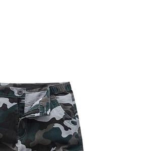 <b>Men's</b> Camouflage <b>Cargo</b> <b>Shorts</b> Mid Waist Button Fly Breathable Cotton Bermuda <b>Shorts</b> With Pockets Casual Style - Product Image 2