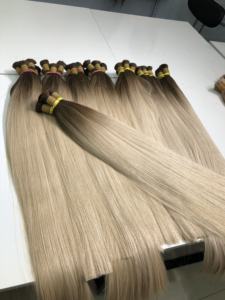 ผมต่อแบบสองชั้นสีเข้ม30นิ้วผมคนเวียดนาม100กรัม - Product Image 3