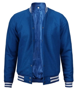 Vestes de baseball personnalisées, patchs nominatifs sur mesure, corps en laine, manches en cuir, manteau pour équipes sportives scolaires - Product Image 2