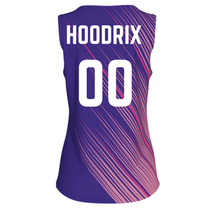 เสื้อเจอร์ซีย์แขนกุดสำหรับผู้หญิง Dodgeball แบบมีโลโก้สั่งทำพิเศษ น้ำหนักเบา ระบายความร้อนได้ดี ป้องกันการเกิดขุย ซับเหงื่อ ระบายอากาศได้ดี เหมาะสำหรับทีมมืออาชีพ - Product Image 2