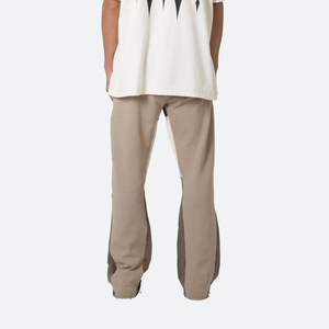 Custom <b>Men's</b> High Waist Sweatpants <b>Flared</b> Straight Leg <b>Trousers</b> Street Style Casual 100% Cotton Sweatpants <b>men's</b> pants - Product Image 2