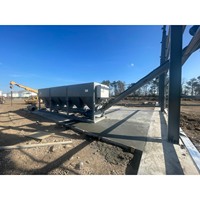 Sistema descargador de bolsas jumbo a granel al por mayor, máquina de estación de descarga de bolsas grandes para uso industrial con componente de motor central