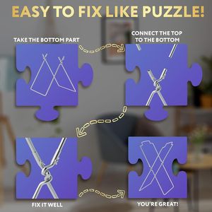 Portable Folding X-Frame <b>Bag</b> <b>Holder</b> Stand 30-55 Gallon Hampers for Laundry Toy Storage Bathroom Kitchen 18 X 14 X 32 Inches - Product Image 3