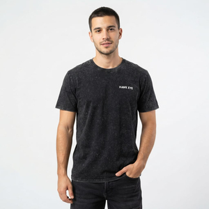 T-shirt délavé à l'acide pour hommes – Vente en gros de t-shirts délavés à l'acide de haute qualité pour hommes - Product Image 2