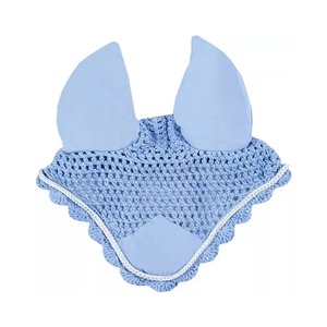 Top Trending Custom Horse Riding <b>Ear</b> Bonnets With Piping Crochet Fly Veil <b>Ear</b> Net Crochet Bonnet With Neoprene <b>Ear</b> <b>Covers</b> - Product Image 1