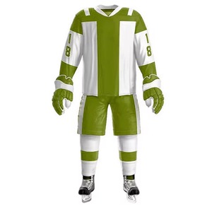 Uniforme de Hockey sobre Hielo Personalizado Unisex para Adultos, Diseño de Impresión Digital de Animales/Flores/Banderas, Malla de Spandex/Poliéster, Cintura Elástica, Secado Rápido - Product Image 3