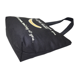 High Quality 12 Oz Dyed <b>Canvas</b> Tote Bag Wholesale Custom Printed Logo Cheap Reusable Shopping Bags Cotton Web Handle Two Color - Product Image 2