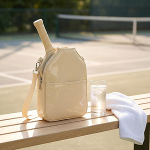 Bolsa profesional para palas de pickleball, estuche de cuero para equipo deportivo, hecho de cuero para proteger las palas y facilitar su transporte. - Product Image 2