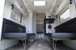Caravane de voyage tout-terrain 19 pieds, remorque porte-équipement, camping-car en fibre de verre, camping-car à toit relevable pour le camping et les voyages en plein air, à vendre - Product Image 6