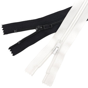 Factory Wholesale 3# Nylon <b>Zipper</b> Closed End Auto Lock Custom Sizes Available Front Fly <b>Zipper</b> for Pants - Product Image 3