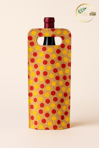 Bolsa Porta Botellas de Yute Natural Hecha a Mano para Uso Diario, Viajes y Gimnasio - Product Image 2