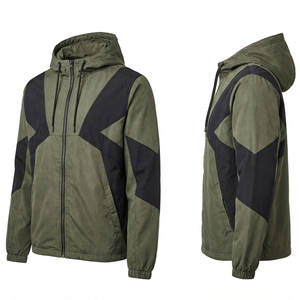 Veste coupe-vent, veste personnalisée, service OEM, vêtements de sport, tissu léger et respirant pour l'entraînement et l'usage quotidien - Product Image 1