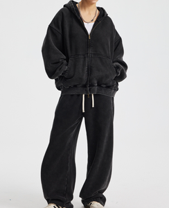 ชุดวอร์มผู้ชาย เสื้อฮู้ดและกางเกงขายาวสำหรับผู้ชาย - Product Image 4