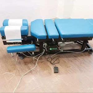Table de physiothérapie et chiropratique électrique réglable en hauteur de haute qualité avec fonction de flexion et de traction, table manuelle à abaissement - Product Image 1