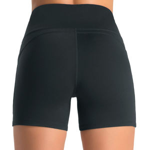 Pantalones cortos de yoga con spandex flexible para mujer - Product Image 3