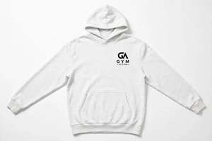 Sweat à capuche d'hiver tricoté 100 % coton respirant 340 GSM pour hommes GYM Active, style le plus récent, couleur unie, personnalisable, vente en gros - Product Image 2