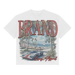 เสื้อยืดคอกลมผู้ชายคุณภาพสูงสั่งทำพิเศษ ปี 2026 ผ้าฝ้าย 100% ทรงหลวม ราคาขายส่ง - Product Image 1