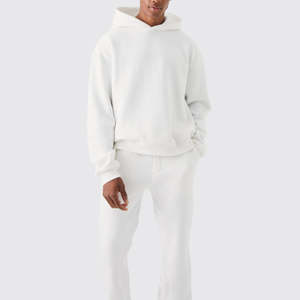 Ropa Oversize al por Mayor, Chándal Deportivo de Felpa de Algodón Suave y Grueso, Chándal Personalizado de Tallas Grandes al por Mayor - Product Image 3