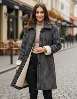 Pull en cachemire minimaliste pour femme, tricoté à la main, doublure en laine, léger, doux, chaud, fermeture à un bouton, coupe décontractée ouverte sur le devant