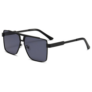 Gafas de Sol RTS Modernas Vintage con Doble Puente y Marco Metálico Grande con Protección UV 2026 para Hombres y Mujeres, Actividades al Aire Libre - Product Image 6
