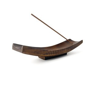 Porte-encens suspendu en bois, style luxueux, pour la méditation et la décoration de la maison, pour le yoga, le bureau, vente en gros - Product Image 6