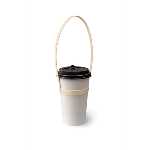 ที่จับแก้วทำมือจากใบไม้ ย่อยสลายได้ สำหรับใส่กาแฟและชา เป็นบรรจุภัณฑ์รักษ์โลก - Product Image 2