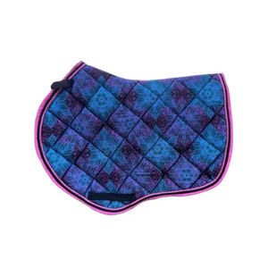 Tapis de selle d'équitation personnalisé en tissu satiné, haute qualité, ajustable, grandes tailles, antidérapant - Product Image 2