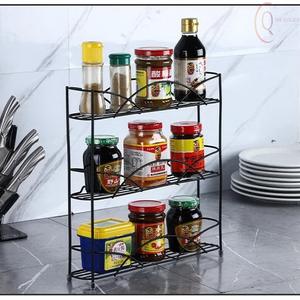 Estante de Almacenamiento Metálico Plegable con Instalación Tipo Gancho y Diseño Ecológico para Uso en la Cocina - Product Image 2