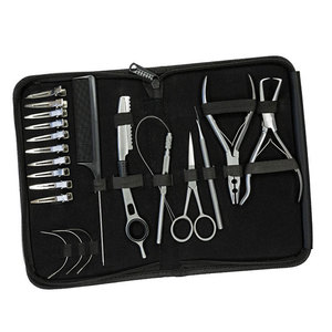Professional High Quality <b>Multi</b> Functional Commercial Hair Extension <b>Tools</b> Kit with Stainless Steel <b>Pliers</b> Durable Customizable - Product Image 4