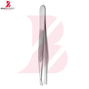 Pinzas para Cejas de Acero Inoxidable con Punta Inclinada, Producto de Moda, Más Vendidas, Personalizables, Equipos para Salón de Belleza - Product Image 4