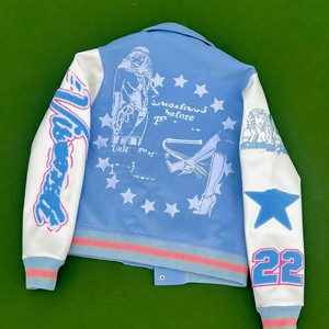 Custom Winter Wool Varsity <b>Jacket</b> Men High Street Style Letter Heated Windproof Anti-Bacterial University College Baseball - Product Image 3