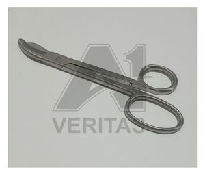 Tijeras para Yeso Reutilizables Manuales A-1 VERITAS Bruns (Serradas) de 24 cm, Instrumentos Quirúrgicos de Acero Inoxidable |   Portaagujas - Product Image 4