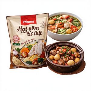 Miwon Gránulos de Condimento para Cerdo Seco 400g, Polvo de Caldo de Médula, Saborizante de Carne de Tecnología Coreana, Sin Colorantes Artificiales, Para Venta a Granel - Product Image 2